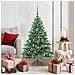 Albero di Natale artificiale con 150 LED Verde 120 cm PE e PVC - Foto miniatura 2