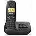 Telefono Cordless Dect Nero Con Segreteria Telefonica - Basic100anoir - Foto miniatura 1