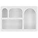 Scaffale Da Parete Bryne In Mdf Bianco 60×13×40 Cm - Foto miniatura 1