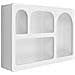 Scaffale Da Parete Bryne In Mdf Bianco 60×13×40 Cm - Foto miniatura 2