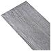 Tavole di Pavimento 36 pcs Grigio 5,02 m² PVC - Foto miniatura 3