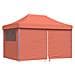 Tenda Party Terracotta 292 x 440 x 315 cm Tessuto Oxford - Foto miniatura 1