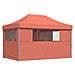 Tenda Party Terracotta 292 x 440 x 315 cm Tessuto Oxford - Foto miniatura 7