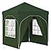 Tenda per feste a pop-up 192 x 192 x 245 cm Verde - Foto miniatura 1