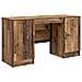 Scrivania Legno antico 142,5 x 50 x 75 cm Legno ingegnerizzato - Foto miniatura 1