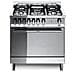 Cucina a Gas MG86GV / C 5 Fuochi Forno a Gas Dimensioni 80 x 60 cm Colore Acciaio Inox Lucido - Foto miniatura 5