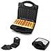 Piastra Elettrica 3 In 1 Con Vassoi Intercambiabili Toast + Waffel + Griglia - Foto miniatura 1
