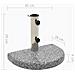 Base Per Parasole In Granito Curva 10 Kg Grigia - Foto miniatura 6