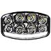 72239 Pluton Nix Proiettore Supplementare A 18 Led 10-30v 245x140 Mm - Foto miniatura 3
