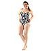 Flr7 Latifah Wms Swimsuit Costume Intero Donna Taglia 40 - Foto miniatura 1