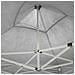 Gazebo Richiudibile 2x2 M Pieghevole Telo Bianco In Pvc 100% Impermeabile 9009 - Foto miniatura 3