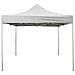 Gazebo Richiudibile 2x2 M Pieghevole Telo Bianco In Pvc 100% Impermeabile 9009 - Foto miniatura 7