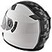 Casco Integrale Moto Scooter Touring Visiera Interna Parasole Viaggio Bianco L - Foto miniatura 4
