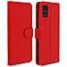 Custodia Samsung Galaxy A51 Portadocumenti Funzione Supporto Rosso - Foto miniatura 1