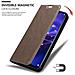 Custodia Compatibile Con Huawei Mate 20 Lite In Bruno Caffè - Coperchio Protettiva Con Chiusura Magnetica, Funzione Stand E Tasca Per Le Carte - Foto miniatura 4