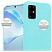 Custodia Compatibile Con Samsung Galaxy S20 Plus In Candy Blu - Coperchio Protettivo In Silicone Tpu Flessibile - Foto miniatura 8