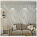 Motivo Moderna Minimalista Non Tessuto Della Pianta Acquatica 3d Che Si Affolla In Rilievo Carta Da Parati Rullo Per Soggiorno Da Letto Pareti Siver Grey 0.53m (20.8) 10m (328) 5.3 (57sqfeet) Qz0149 - Foto miniatura 1