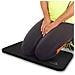 U6962 - Antiscivolo Yoga Knee Pad Morbida Gomma Piuma Di Yoga Del Ginocchio Mat Per Fitness Esercizio Allenamento Palestra Pilates Ecc - Nero - Foto miniatura 1