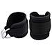 Grofitness Doppia D-ring Caviglia Cuff Cinghie Regolabili Leg Peso Della Cinghia Del Polso Per La Tv Via Cavo Allegato 1pair (nero)  - Foto miniatura 2