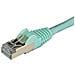 Cavo di Rete Ethernet Cat6a - Cavo Schermato STP da 3m - Cavo RJ45 Antigroviglio - Turchese - Foto miniatura 3