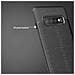 Custodia Compatibile Con Samsung Galaxy S10 4g In Nero Profondo - Coperchio Protettivo In Silicone Tpu Con Applicazione Di Finta Pelle Nobile - Foto miniatura 6