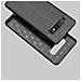 Custodia Compatibile Con Samsung Galaxy S10 4g In Nero Profondo - Coperchio Protettivo In Silicone Tpu Con Applicazione Di Finta Pelle Nobile - Foto miniatura 7