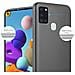 Custodia Compatibile Con Samsung Galaxy A21s In Grigio Metallico - Coperchio Protettivo In Silicone Tpu Flessibile - Foto miniatura 5