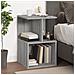 Comodini 2 Pz Grigio Sonoma 35x35x55 Cm In Legno Multistrato - Foto miniatura 2