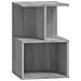 Comodini 2 Pz Grigio Sonoma 35x35x55 Cm In Legno Multistrato - Foto miniatura 4