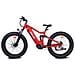 Outrider M500 - Rosso Metallico - 250w / 20ah - Bicicletta Elettrica Mountain Fat Bike A Doppia Sospensione Di Central Motor - Foto miniatura 2