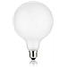 Lampada E27 Globo D125 08w 3000k Cri80 Satinata Intera - 277813 - Foto miniatura 1