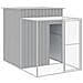 Pollaio Area Corsa Grigio Chiaro 165x251x181 Cm Acciaio Zincato - Foto miniatura 2