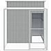 Pollaio Area Corsa Grigio Chiaro 165x251x181 Cm Acciaio Zincato - Foto miniatura 3