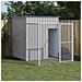Pollaio Area Corsa Grigio Chiaro 165x251x181 Cm Acciaio Zincato - Foto miniatura 1