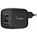 Caricabatterie da Parete doppio USB-C da 45 W Nero - Foto miniatura 1