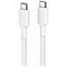 Elpcc201-wh Cavo Usb 1 M Usb 2.0 Usb A Usb C Bianco (Elements Pro Usb-c To - Usb-c Cable - Male To Male - - Foto miniatura 2