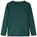 Maglietta Da Bambino A Maniche Lunghe Verde Scuro 92 - Foto miniatura 2