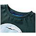 Maglietta Da Bambino A Maniche Lunghe Verde Scuro 92 - Foto miniatura 3
