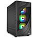 Case C80M RBG Midi Tower ATX / Micro ATX / Mini-ITX 2 Porte USB 3.2 / 1 Pora USB Tipo C Colore Nero - Foto miniatura 1