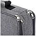 Organizer Per Materiale Artistico - Astuccio Portapenne In Tessuto Oxford Con Manico Grey - Foto miniatura 5