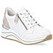 Leisure Trainers White Sneakers Pelle Scarpe Donna Bianco Eu 39, D0t03-80 - Foto miniatura 1