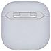Airpods 4 Custodia Antiurto In Silicone Con Indicatore Led, Grigio - Foto miniatura 4