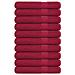Asciugamani 10 Pz Bordeaux 100x200 Cm 360 G/m 100% Cotone - Foto miniatura 1