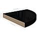 Scaffali Angolari A Parete 4 Pz Nero Lucido 35x35x3,8 Cm Mdf - Foto miniatura 7