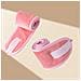 Nuovo Cerchietto Per Trucco Double-face - Comfort Ottimale Pink - Foto miniatura 3