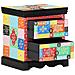 Comodino 2 pz Multicolore 40x35x45 cm Legno ingegnerizzato - Foto miniatura 3