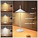 Lampada Da Tavolo A Led, Moderna, Ricaricabile, Dimmerabile Al Tocco, Per Esterni, Giardino - Foto miniatura 4