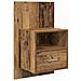 Armadietto per letto 2 pcs Legno vecchio 48.5 x 32.5 x 80 cm - Foto miniatura 6
