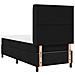 Letto a molle con materasso Nero 100 x 200 cm Tessuto - Foto miniatura 9
