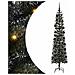 Albero di Natale artificiale con 300 LED Verde 210 cm - Foto miniatura 1